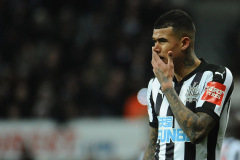 Kenedy of Newcastle United during Newcastle United vs Burnley, Premier League Football at St. James' Park on 31st January 2018 Kenedy of Newcastle United during Newcastle United vs Burnley, Premier League Football at St. James' Park on 31st January 2018