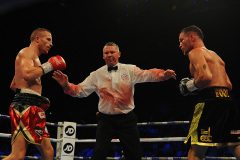 during a Boxing Show at the Metro Radio Arena on 13th October 2018 during a Boxing Show at the Metro Radio Arena on 13th October 2018