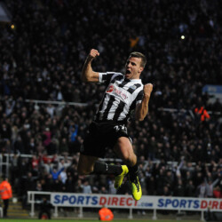 Newcastle United defender Steven Taylor celebrates at the final whistle - Newcastle United vs Chelsea - Barclays Premier League Football at St James Park, Newcastle upon Tyne - 02/02/13 - MANDATORY CREDIT: Steven White/TGSPHOTO - Self billing applies where appropriate - 0845 094 6026 - contact@tgsphoto.co.uk - NO UNPAID USE Newcastle United defender Steven Taylor celebrates at the final whistle - Newcastle United vs Chelsea - Barclays Premier League Football at St James Park, Newcastle upon Tyne - 02/02/13 - MANDATORY CREDIT: Steven White/TGSPHOTO - Self billing applies where appropriate - 0845 094 6026 - contact@tgsphoto.co.uk - NO UNPAID USE